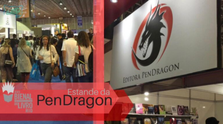 Estande da Editora PenDragon durante a Bienal do Livro de 2017/ Foto: Gatita & CIA