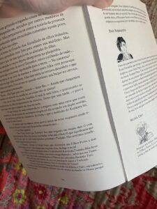 Fotos de um dos livros que chegaram danificados da gráfica/ Foto: Acervo pessoal da escritora Lúcia Lemos